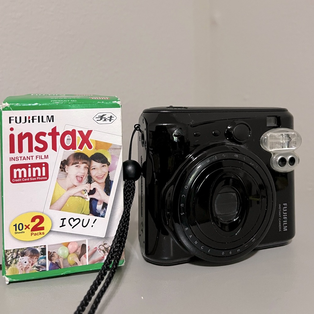 Fujifilm Instax Mini 50S Instant Camera Piano Black